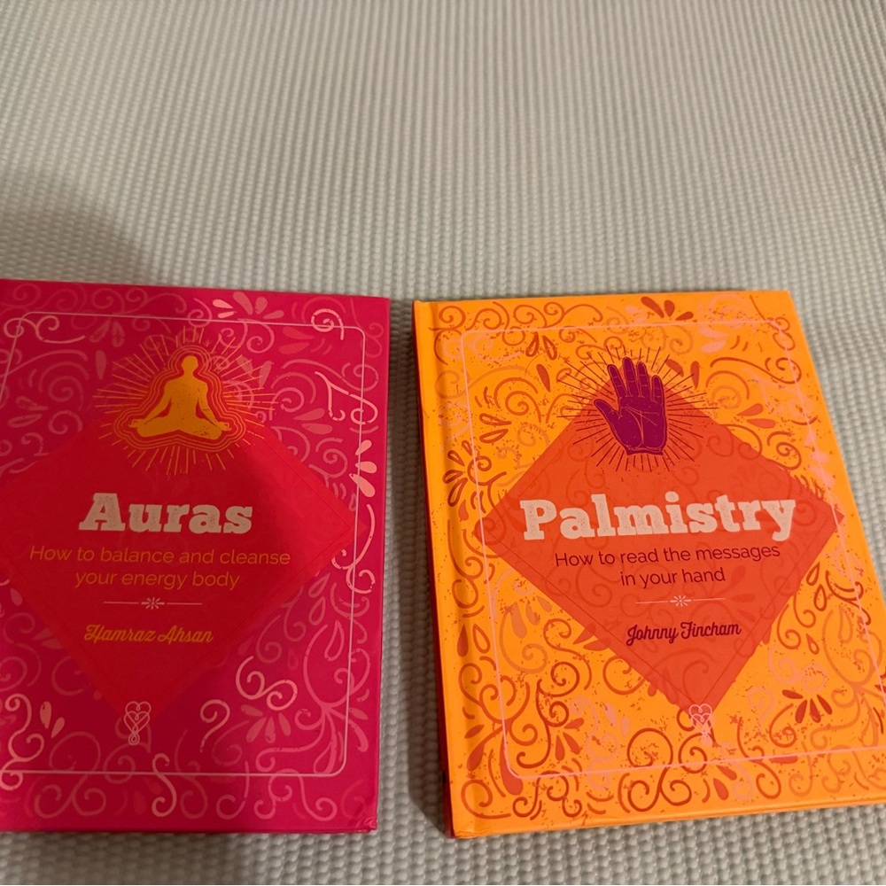 Auras and Palmistry Books Set
